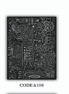 فرشینه آشپزخانه جنس رویه مخمل هازان ترک زیره ضدلغزش k108 (ابعاد 50 در80)