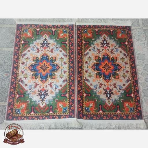 فرشینه مدرن لاکی طرح سنتی ضدلغزش (ابعاد دلخواه تولید میشه) O138