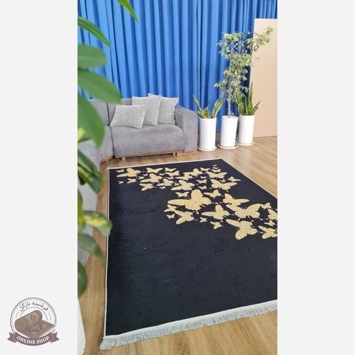 فرشینه مدرن جنس رویه مخمل هازان ترک کد h247