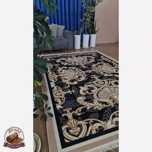فرشینه مخملی مدرن رویه مخمل هازان ترک 20250420