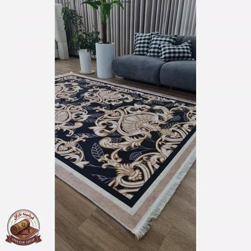 فرشینه مخملی مدرن رویه مخمل هازان ترک 20250420