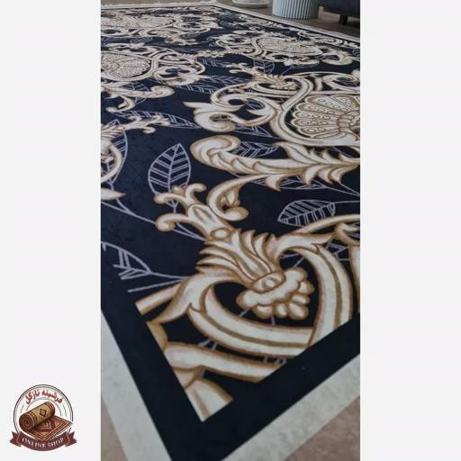 فرشینه مخملی مدرن رویه مخمل هازان ترک 20250420