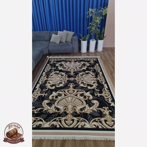 فرشینه مخملی مدرن رویه مخمل هازان ترک 20250420