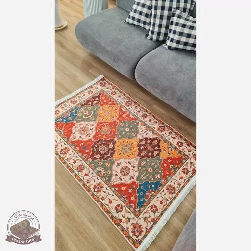 فرشینه فانتزی مدرن (مخمل هازان) مناسب دکوراسیون شیک