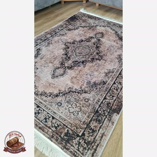 فرشینه مدرن مخمل نرم | هازان ترک، نرم و لوکس کد a142 | ابعاد مختلف