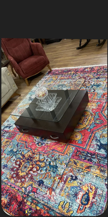 فرش مخمل طرح سنتی استُپ دار (اصلا لیز نمیخوره) m150