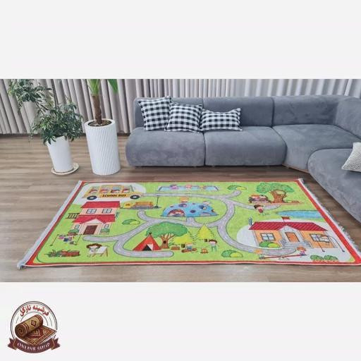 فرشینه مخمل آموزنده شادی و نشاط را به اتاق فرزندتان بیاوریدc207