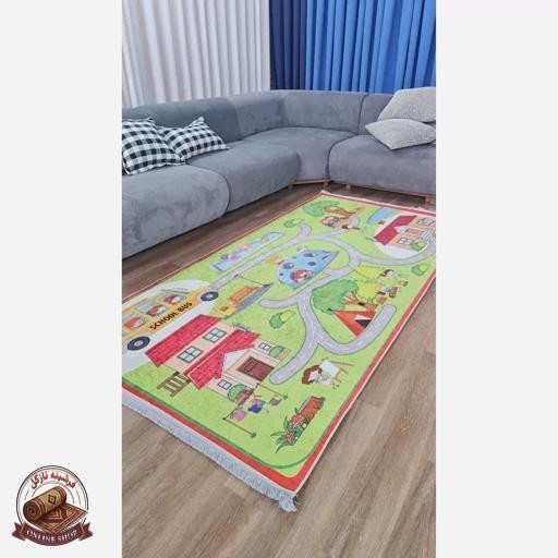 فرشینه مخمل آموزنده شادی و نشاط را به اتاق فرزندتان بیاوریدc207