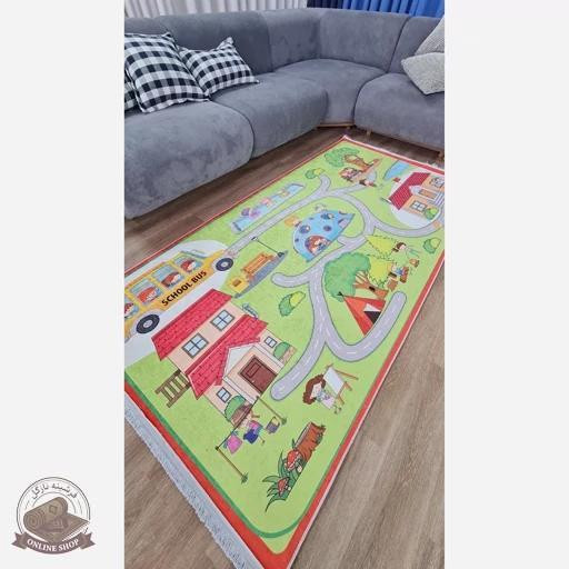 فرشینه مخمل آموزنده شادی و نشاط را به اتاق فرزندتان بیاوریدc207