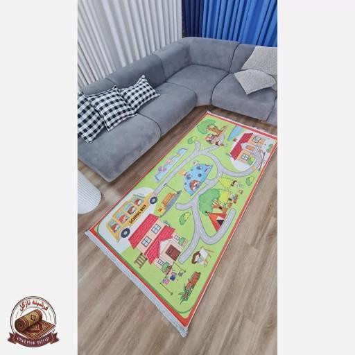 فرشینه مخمل آموزنده شادی و نشاط را به اتاق فرزندتان بیاوریدc207