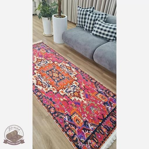 فرشینه مخمل راهرویی زیره استُپ دار (اصلا لیز نمیخوره) o137