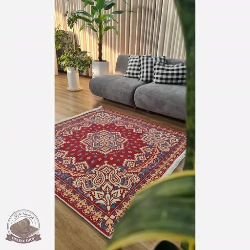 فرشینه مخمل مربعی استُپ دار ( اصلا سُر نمیخوره ) q117