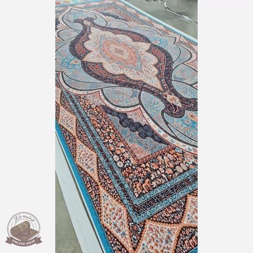 فرش مخمل مدرن طرح ابریشمی a107
