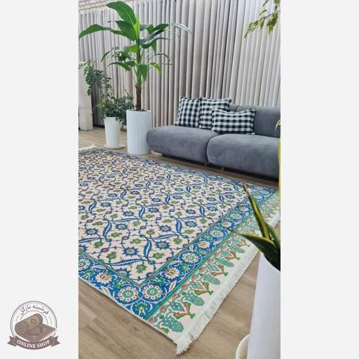فرشینه مخمل طرح ابریشمی استُپ دار ( سُر نمیخوره) a054