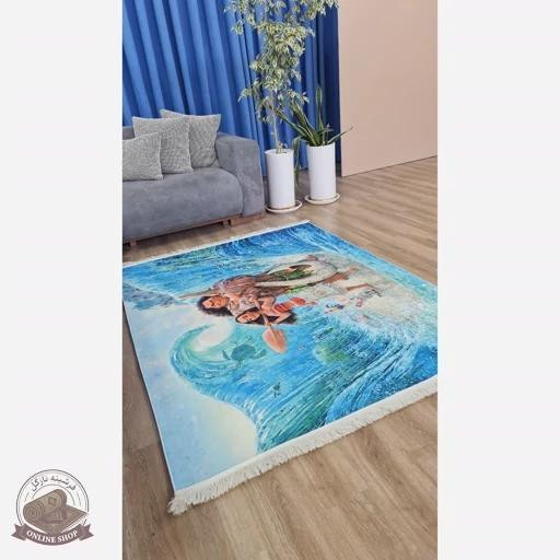 فرش کودک،دنیای رنگارنگ و شاد برای اتاق دلبندتان استُپ دار (ابعاد دلخواه)