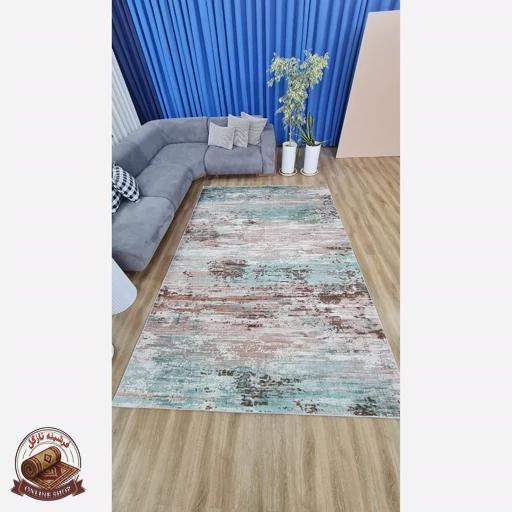 فرشینه مدرن نرم و لطیف طرح پتینه استُپ دار (ابعاد دلخواه) تولید میشه roll08