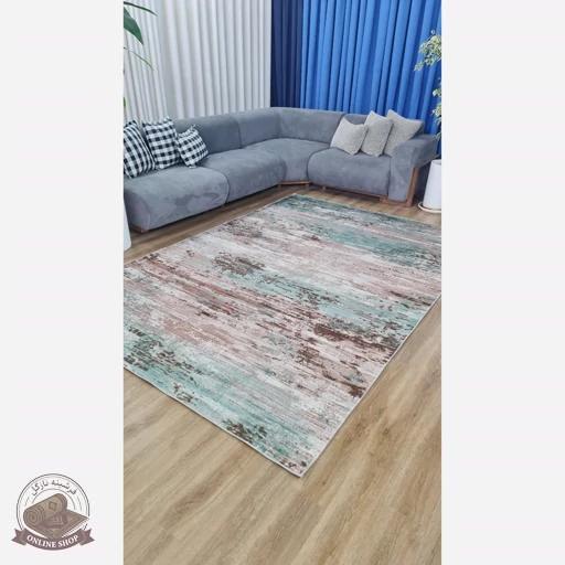 فرشینه مدرن نرم و لطیف طرح پتینه استُپ دار (ابعاد دلخواه) تولید میشه roll08