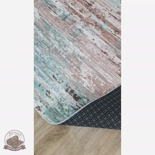 فرشینه مدرن نرم و لطیف طرح پتینه استُپ دار (ابعاد دلخواه) تولید میشه roll08
