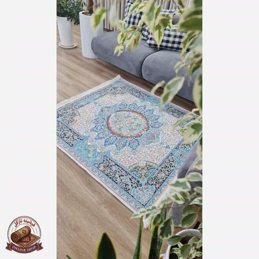 فرش مخمل مربعی زیره استُپ دار (ابعاد دلخواه)