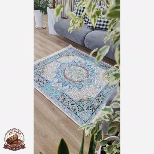 فرش مخمل مربعی زیره استُپ دار (ابعاد دلخواه)