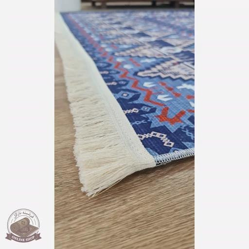 فرشینه کلاسیک جنس مخمل هازان تُرک استُپ دار(ابعاد دلخواه)ضد سُر