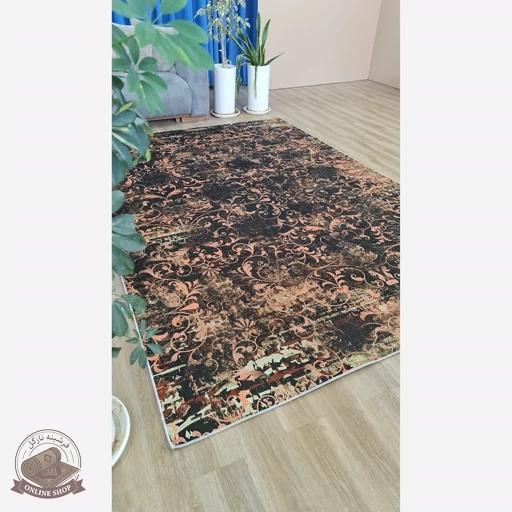 فرش افشان مِسی مخمل استُپ دار (ابعاد دلخواه)