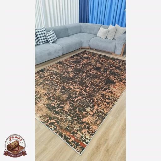 فرش افشان مِسی مخمل استُپ دار (ابعاد دلخواه)