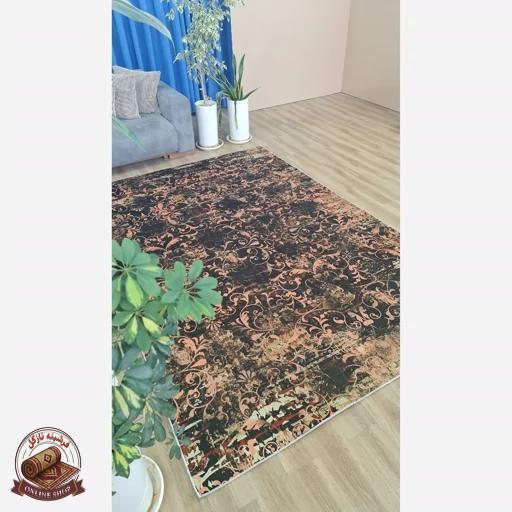 فرش افشان مِسی مخمل استُپ دار (ابعاد دلخواه)
