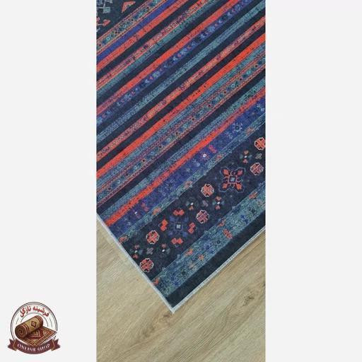 فرشینه نانو مخمل مدرن استُپ دار (ابعاد دلخواه) تولید میشه کد u240