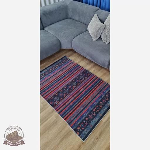 فرشینه نانو مخمل مدرن استُپ دار (ابعاد دلخواه) تولید میشه کد u240