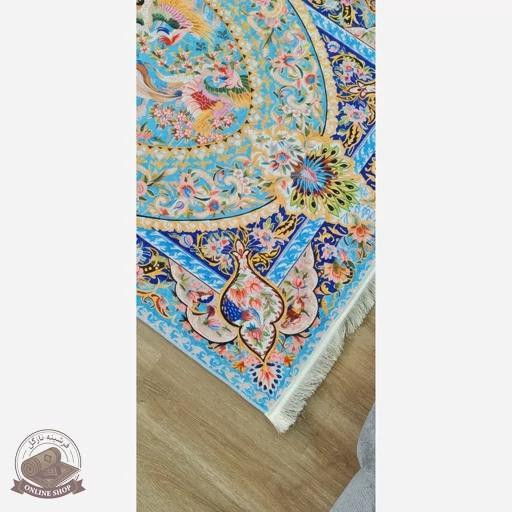 فرش مخمل مدرن طرح ابریشمی استُپ دار (ابعاد دلخواه) a