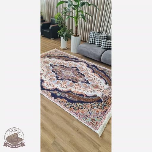 فرشینه مخمل مدرن طرح ابریشمی استُپ دار (ابعاد دلخواه) تولید میشه A116
