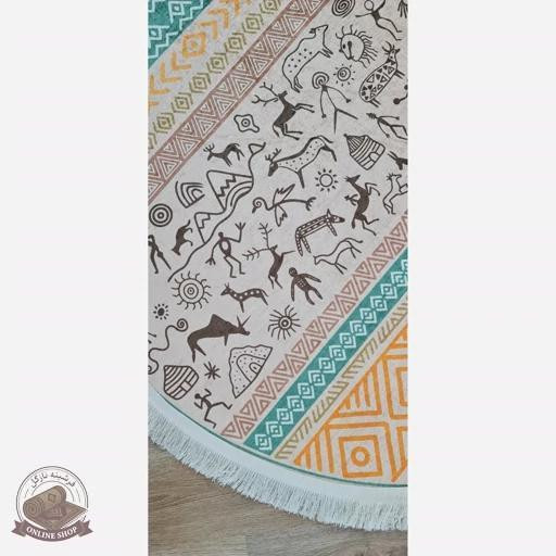 فرشینه جنس مخمل ابعاد دلخواه استُپ دار (اصلا لیز نمیخوره)