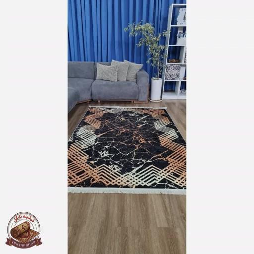 فرشینه مُدرن جنس مخمل تُرک ابعاد دلخواه تولید میشه استُپ دار