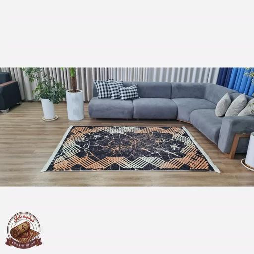 فرشینه مُدرن جنس مخمل تُرک ابعاد دلخواه تولید میشه استُپ دار
