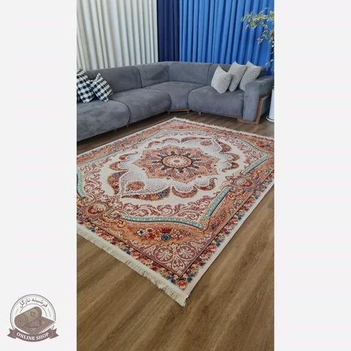 فرشینه مخمل کِرم مدرن ترمز دار،تولید (ابعاد دلخواه) h566