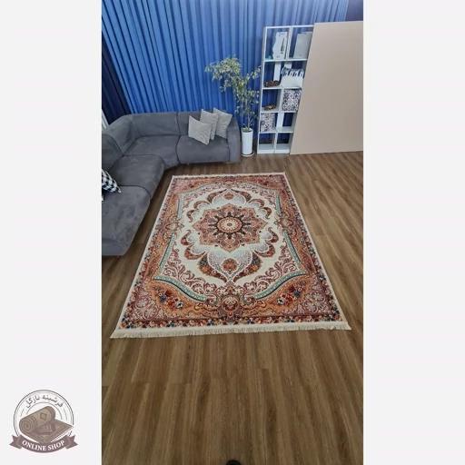 فرشینه مخمل کِرم مدرن ترمز دار،تولید (ابعاد دلخواه) h566