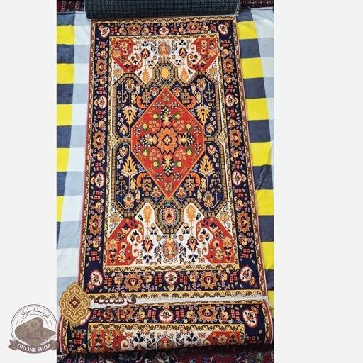 فرشینه مخمل طرح سنتی استُپ دار (ابعاد دلخواه) تولیدمیشه o126