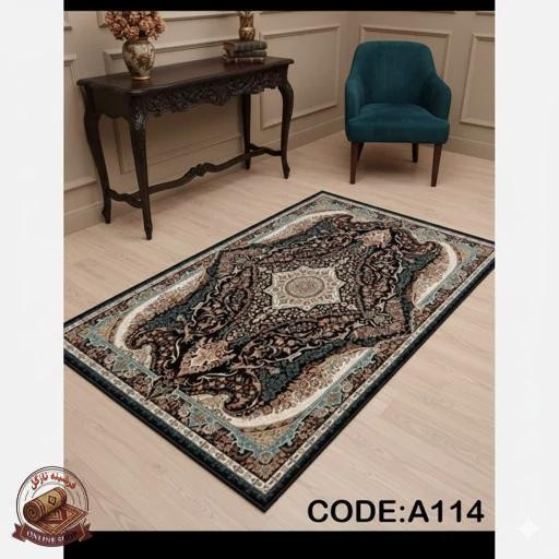 فرشینه مخمل هازان - نرمی ابریشمی و استپدار(ابعاد دلخواه) تولیدمیشهa114