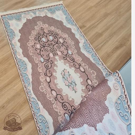فرشینه مدرن مخمل استُپ دار (ابعاد دلخواه) تولیدمیشه h226