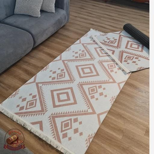 کناره مخمل کِرم مدرن ترمز دار (ابعاد دلخواه) m340