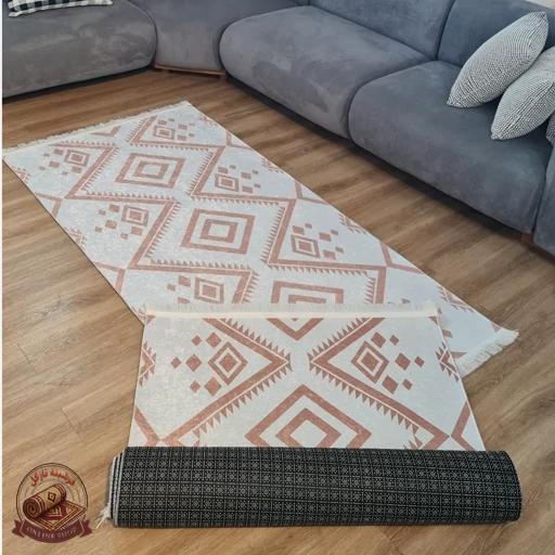 کناره مخمل کِرم مدرن ترمز دار (ابعاد دلخواه) m340