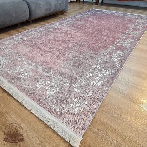 فرشینه فانتزی مخمل تُرک ابعاددلخواه تولید میشهm326 استُپ دار