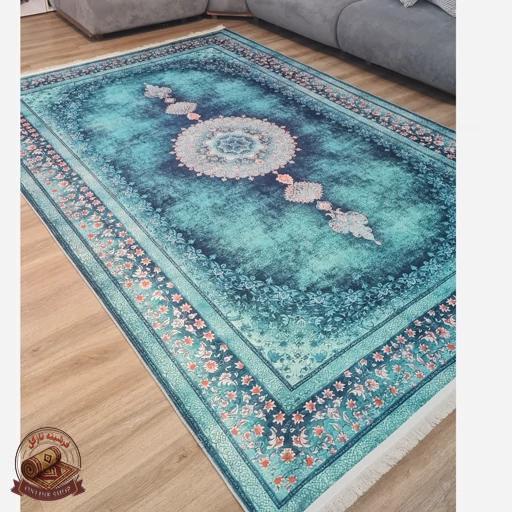فرشینه مخمل ترک مدرن استپ دار (ابعاد دلخواه) u139
