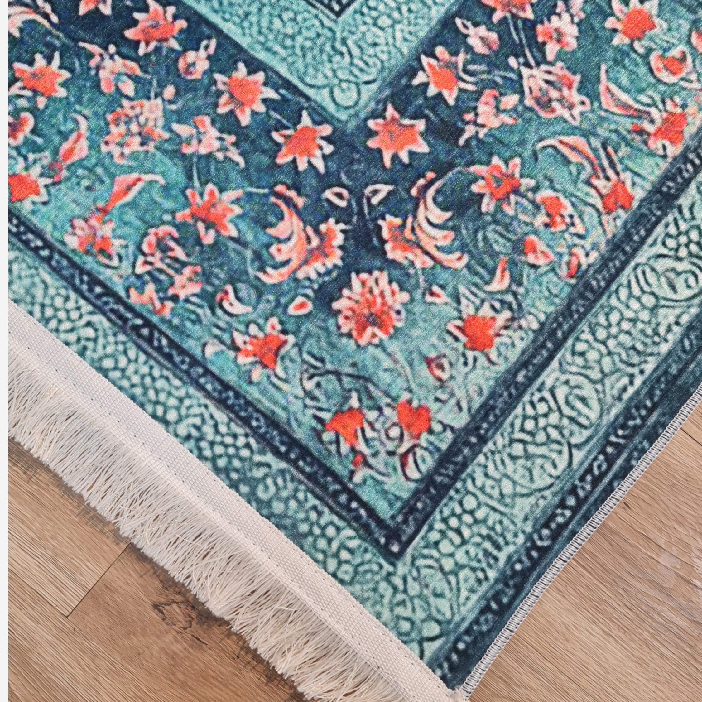 فرشینه مخمل ترک مدرن استپ دار (ابعاد دلخواه) u139(پس کرایه)