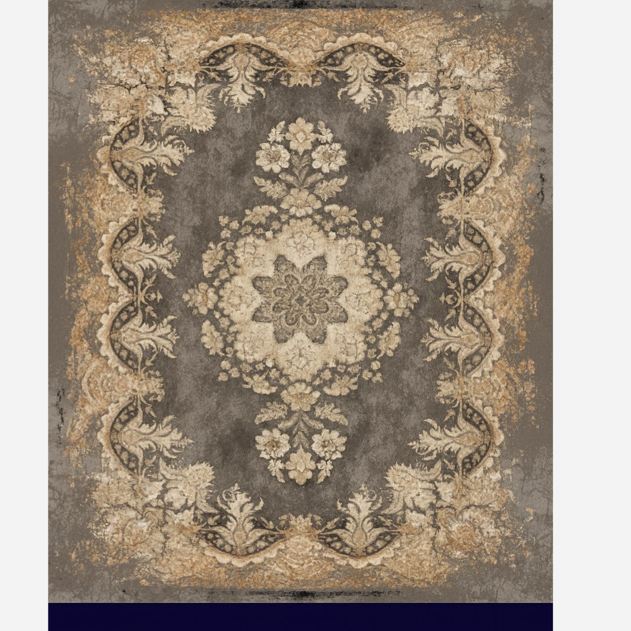 فرشینه چاپی مخمل مدرن ترمز دار (ابعاد دلخواه) h145 رنگ بندی(پس کرایه)