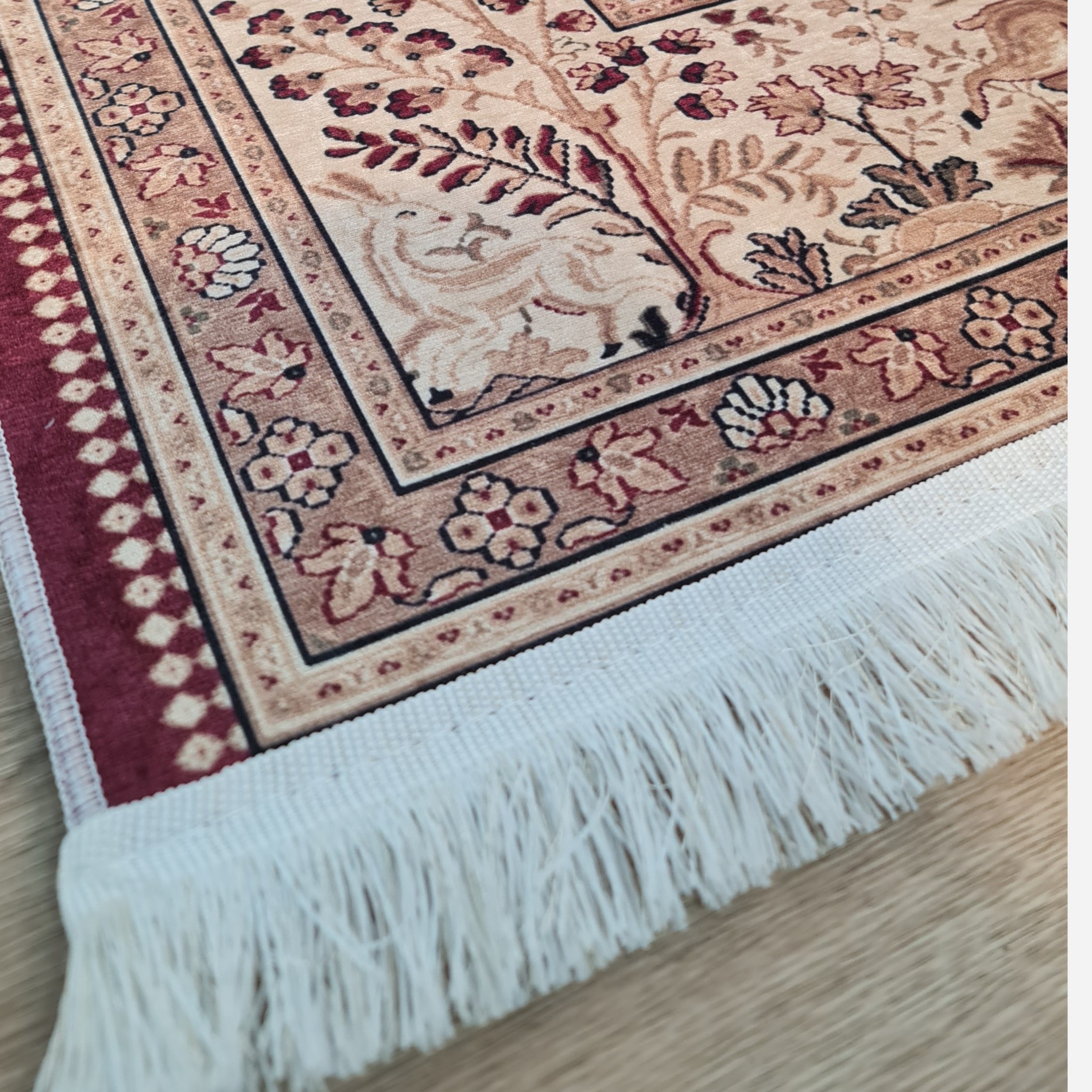 فرشینه مدرن مخمل استُپ دار (ابعاد دلخواه) تولیدمیشه a167(پس کرایه)
