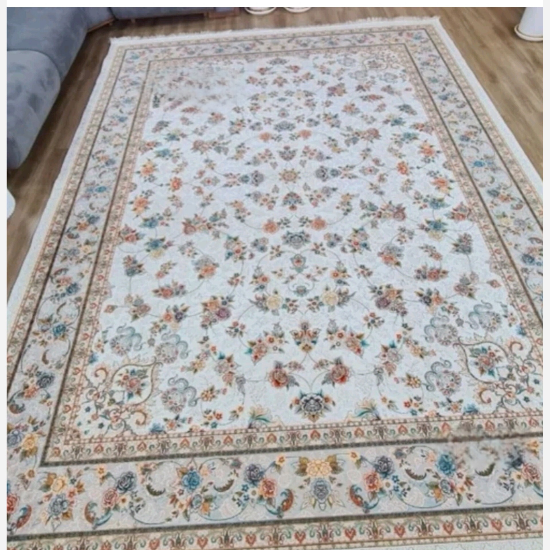 فرشینه مدرن مخمل استُپ دار (ابعاد دلخواه) تولیدمیشهu08 رنگ بندی (پس کرایه)