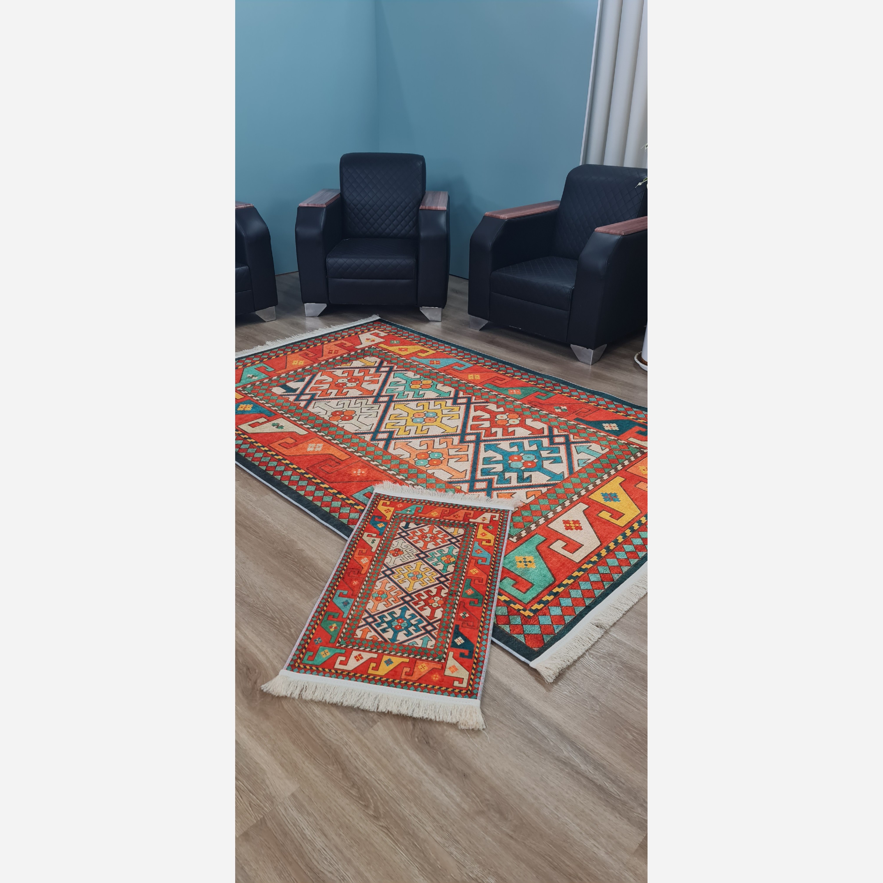 فرشینه مخمل طرح ابریشمی استُپ دار (ابعاد دلخواه) تولیدمیشه a052 (پس کرایه)