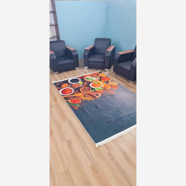 فرشینه اشپزخانه مخمل هازان ترک استُپ دار ابعاد دلخواه (پس کرایه)